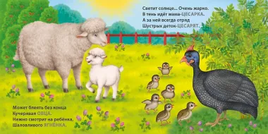 Мамы и малыши. Домашние животные. Загадки - рифмы