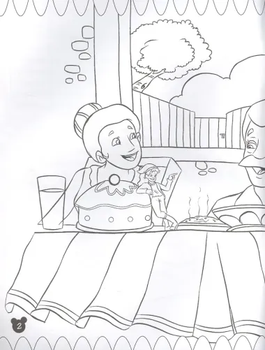 Мальчик с пальчик. Раскраска с наклейками