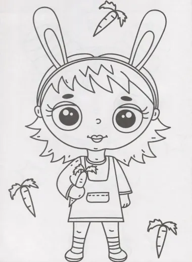 Только для девочек. Суперраскраска