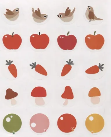 Волшебные слова. Мои первые наклейки многоразовые