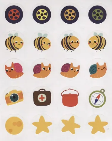 Волшебные слова. Мои первые наклейки многоразовые