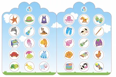 Мои первые многоразовые наклейки 2+