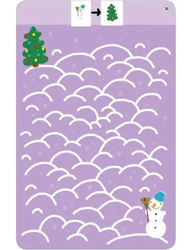 100 лабиринтов от простых до сложных. 50 многоразовых карточек + маркер в подарок