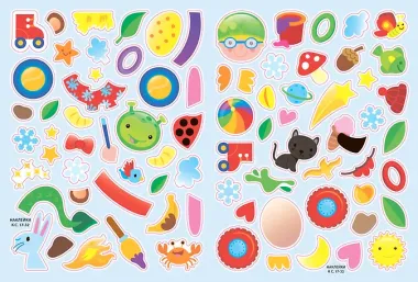 Соединялки. Дорисуй, раскрась, наклей