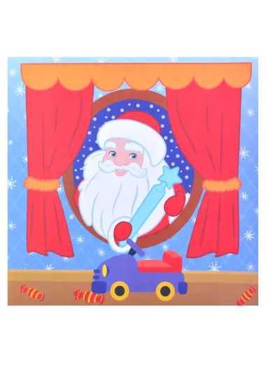 Аппликации пуговицами 