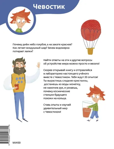 Весёлые опыты по физике. Умные опыты (Чевостик) (Paperback)