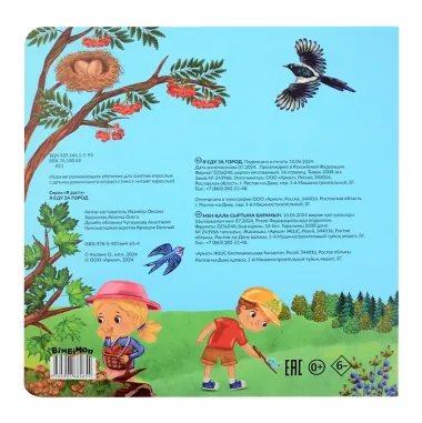 Я еду за город. Виммельбух с окошками