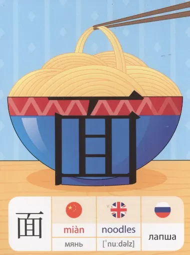 Китайский язык. Еда. Для детей