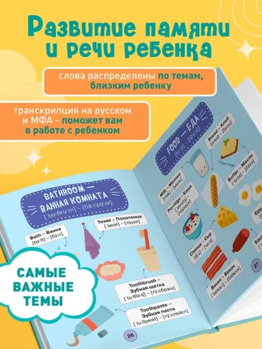 Мой первый год английского. Словарик в картинках