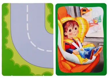 Умные карточки. Безопасность на дороге. 36 карточек