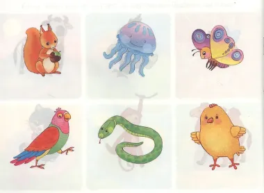 Угадай, чей домик. IQ задачки с многоразовыми наклейками