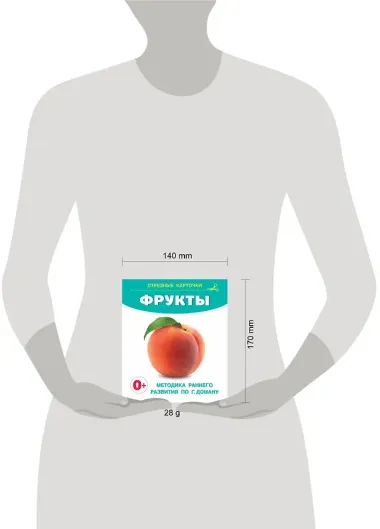Фрукты. Отрезные карточки