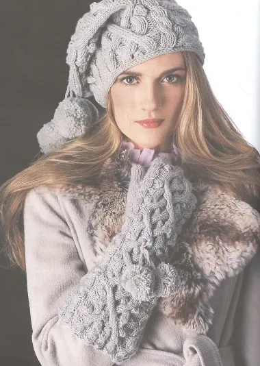 Варежки и перчатки: Вяжем спицами