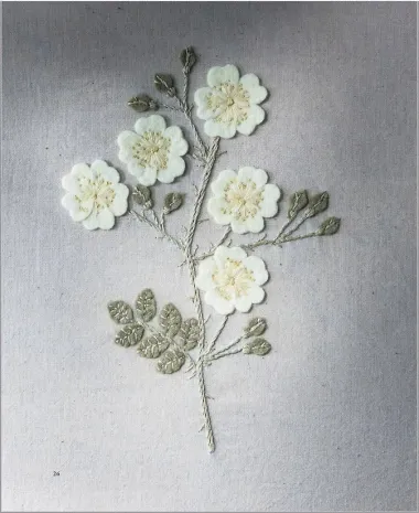 Цветущие сады острова Тэсима. Объемная вышивка Марико Асады