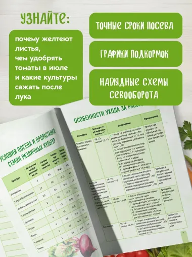 Планер садовода-огородника (на скрепке)