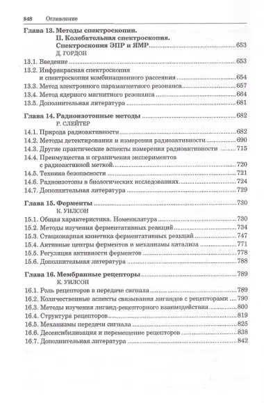 Принципы и методы биохимии и молекулярной биологии