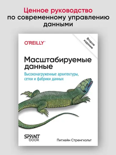 Масштабируемые данные. Высоконагруженные архитектуры, Data Mesh и Data Fabric. 2-е изд.
