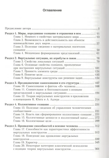 Теория виртуальных конструктов. Взгляд со стороны: сознание, интеллект, личность