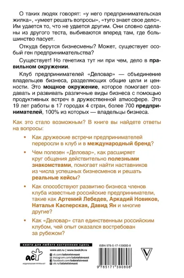 Ген предпринимательства. Клуб предпринимателей 