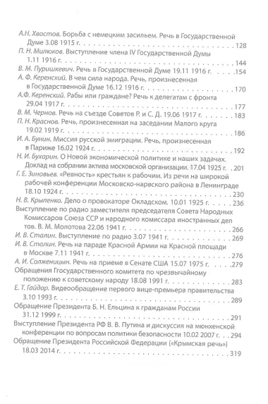 Величайшие речи русской истории. От Петра Первого до Владимира Путина