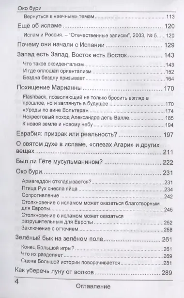 Око бури. Проблемы исламского вызова