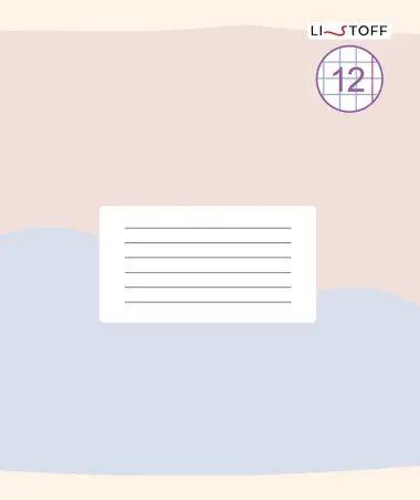 Тетрадь в крупную клетку Listoff, 