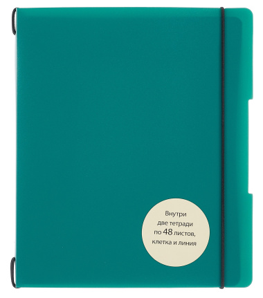 Тетрадь 96 листов, клетка/линейка, 