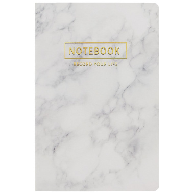 Тетрадь в клетку Kairui, Grey Marble, 32 листа, в ассортименте