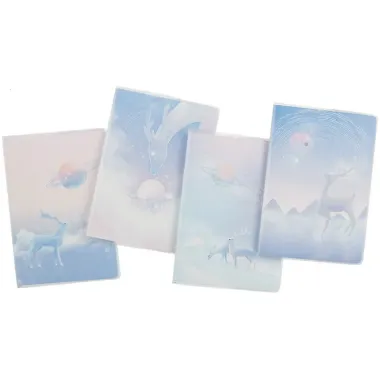 Тетрадь Deer on Saturn, 84 листа, в ассортименте