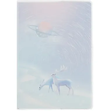 Тетрадь Deer on Saturn, 84 листа, в ассортименте
