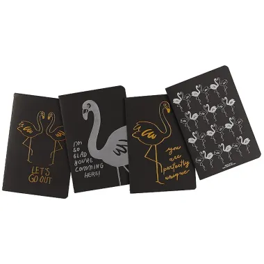 Тетрадь Black flamingo, 28 листов, в ассортименте