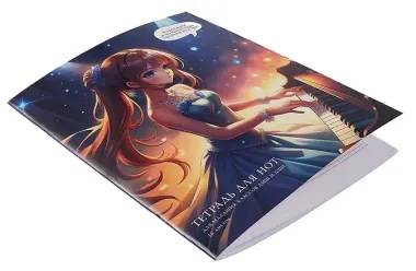 Тетрадь для нот А5 16л 