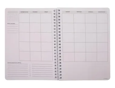 Еженедельник недат. А5 166л 