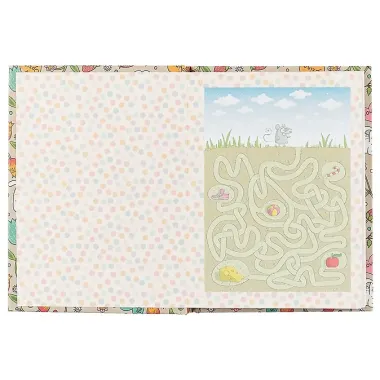 Записная книжка «Зайки на лужайке», 48 листов, А6