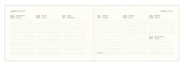 Еженедельник датированный 2026 год, А6, 64 листа, 160x105 мм 