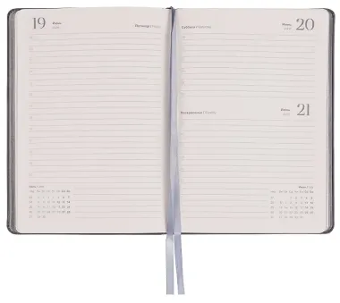Ежедневник датированный 2026 год, А5, 176 листов, 140x200 мм 