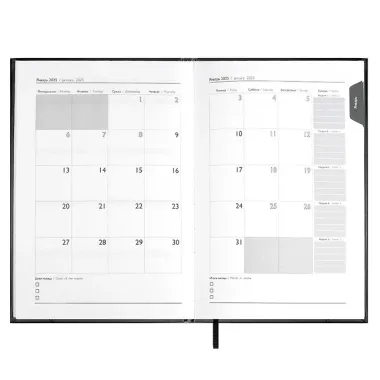 Ежедневник дат. 2025г. А5 176л 