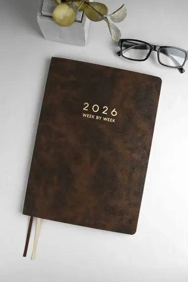 Еженедельник дат. 2026г. А4 80л 