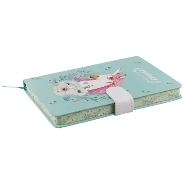 Блокнот «Голова единорога», 256 стр, 13 х 19 см