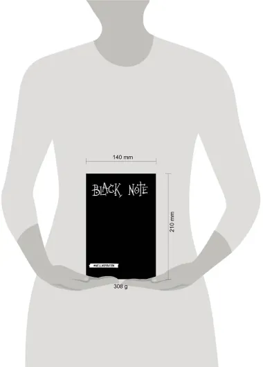 Блокнот «Black note. От автора «Уничтожь меня», 192 страницы, А5