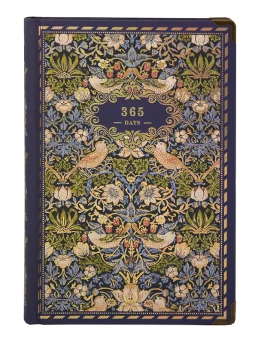 Книга для записей «У. Моррис», А5, 192 листа, твердая обложка, в ассортименте