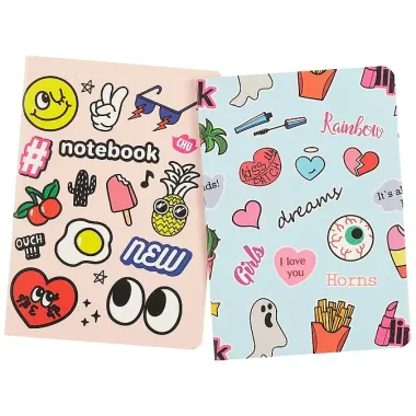 Записная книжка «Stickers», 32 листа, А6