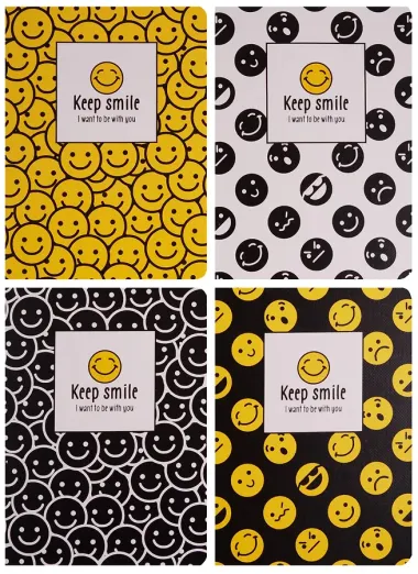 Записная книжка «Keep smile», 24 листа, А6