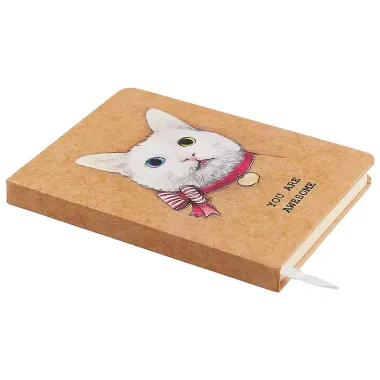Книга для записей «Awesome cat», 96 листов, А6