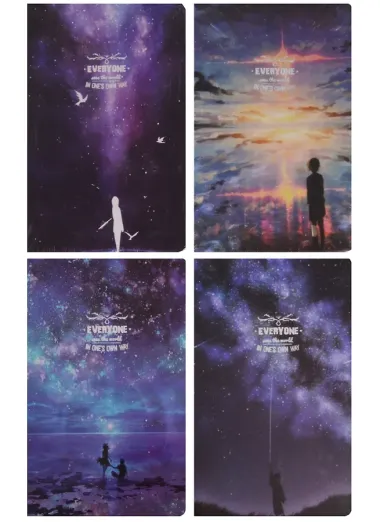 Блокнот Космос Everyone (160стр) (17х9,5)