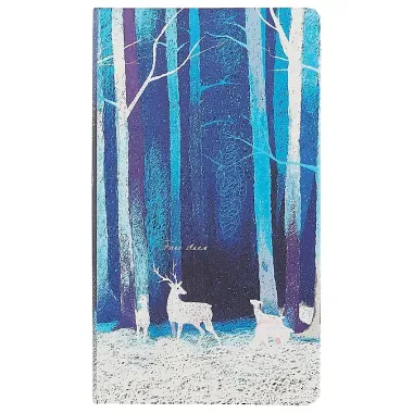 Записная книжка «Fall deer» А6+, 96 листов в линейку, AnAn, в ассортименте