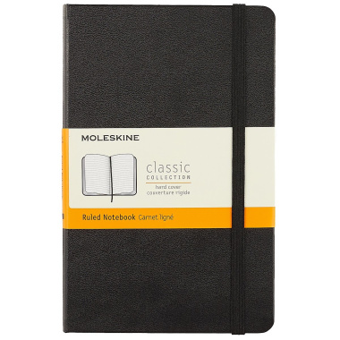 Записная книжка «Classic Medium» А6+, 120 листов в линейку, чёрная, Moleskine