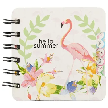 Записная книжка «Hello flamingo»
