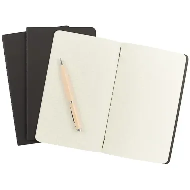 Набор книг для записей Moleskin Cahier Journal Large, 3 штуки, чёрные, 40 листов, А5