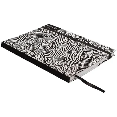 Книга для записей «Зебра», 96 листов, А5
